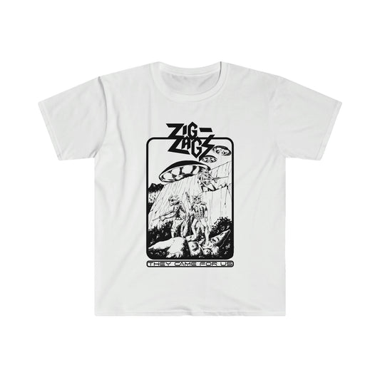 Zig Zags "They Came For Us" Shirt White