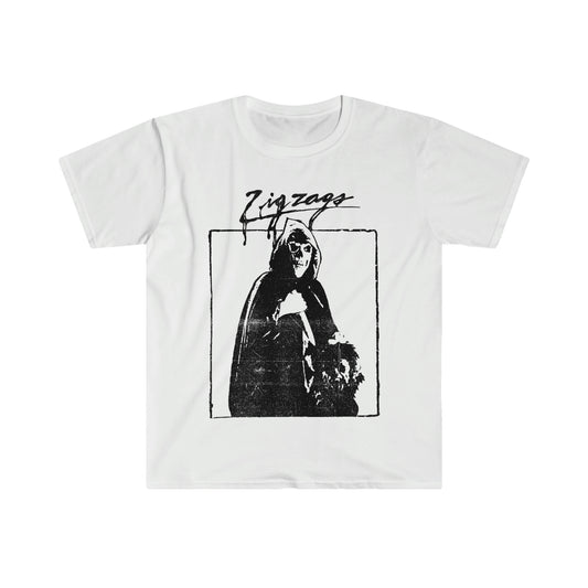 Zig Zags "Slashing" T-Shirt White